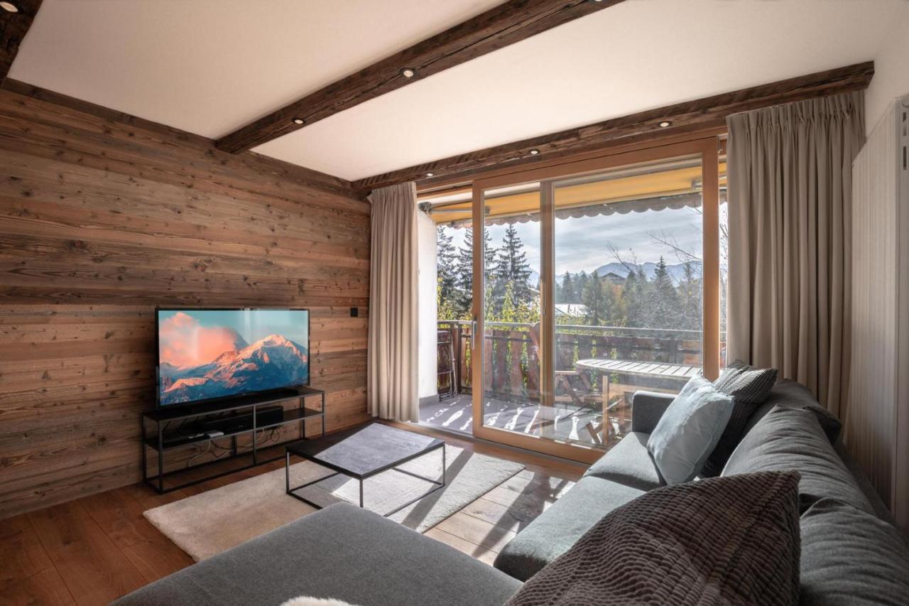 Apartment Etrier Crans-Montana Kültér fotó